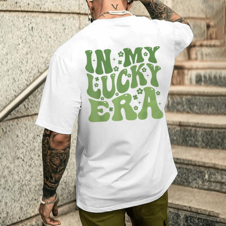 In My Lucky Era St Patrick's Day Men's T-shirt Back Print Gifts for Him