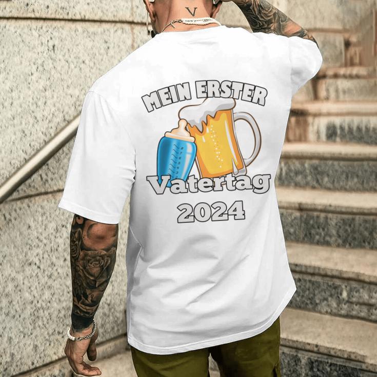 Mein Ersteratertag Als Papa -Atertag 2024 Best Daddy T-Shirt mit Rückendruck Geschenke für Ihn