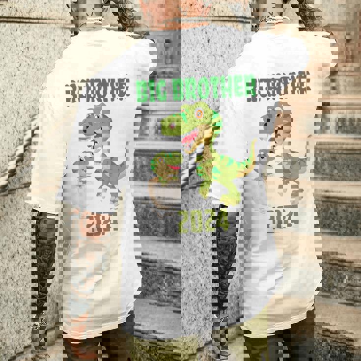 Niños Big Brother 2024 Conviértete En Hermano Mayor 2024 Regalo Camiseta Hombre Estampado Espalda Regalos para él