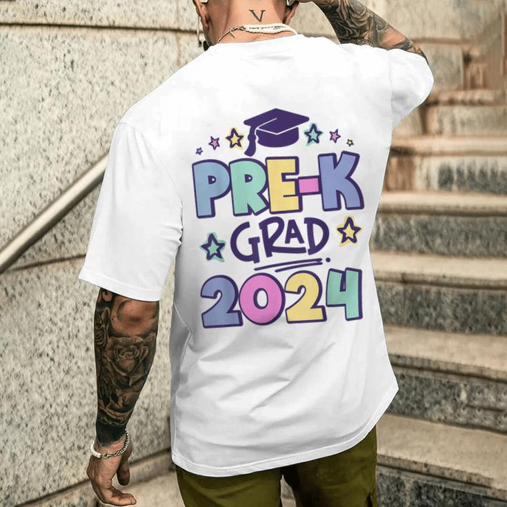 Pre-K Grad 2024 Preschool Graduation 2024 Men's T-shirt Back Print Gifts for Him