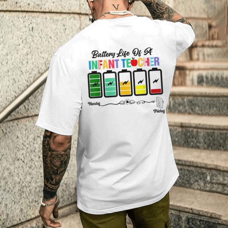 Regalo Divertido De La Batería De Un Profesor Infantil Tgif Camiseta Hombre Estampado Espalda Regalos para él