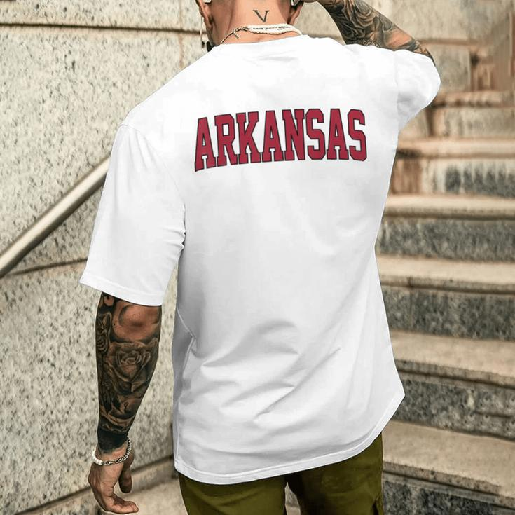 Retro Arkansas Vintage Arkansas Lovers Classic Men's T-shirt Back Print Gifts for Him