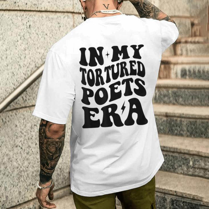 In My Tortured Era In My Poet Era Men's T-shirt Back Print Gifts for Him
