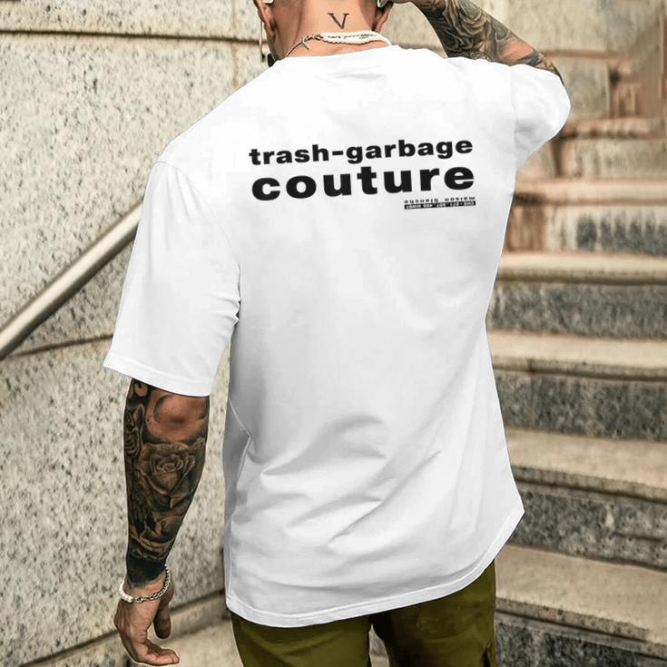 Trash-Gtrash Couture Maison Blanche Yannik Zamboni S T-Shirt mit Rückendruck Geschenke für Ihn