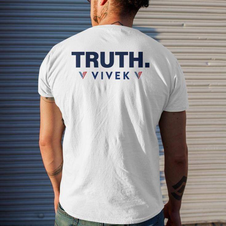 Truth Vivek Ramaswamy 2024 Men's T-shirt Back Print Gifts for Him
