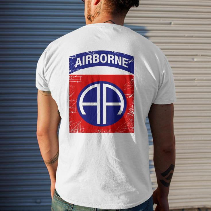 Us Army Original 82Nd Airborne Army Mens Back Print T-shirt Gifts for Him