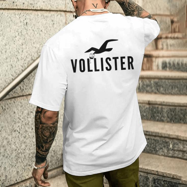 Vollisteroll Ist Er Gray T-Shirt mit Rückendruck Geschenke für Ihn