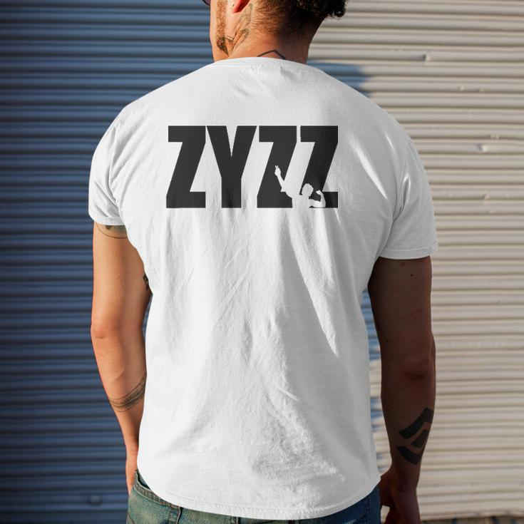 Zyzz Aziz Shavershian Gymer Mens Back Print T-shirt Gifts for Him