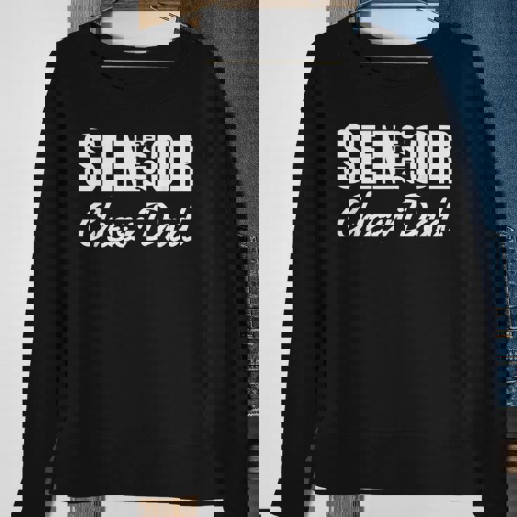 Senior Cheer Dad 2023 Cheerleader Parent Class Of 2023 V2 Men Crewneck Graphic Sweatshirt