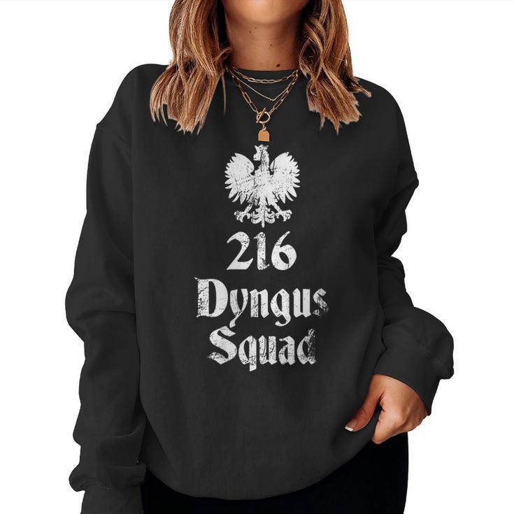 216 Dyngus Squad Polska Apparel Polish Pride Cleveland Women Sweatshirt