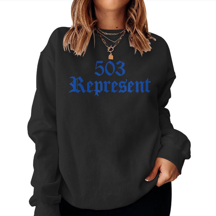 503 Represent El Salvador Country Code Salvadoran Men Women Sweatshirt