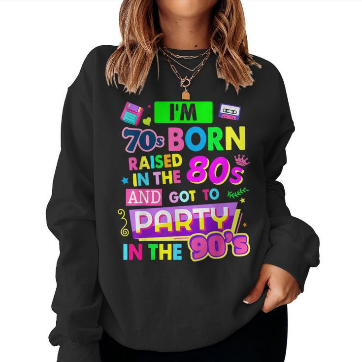 90S Rave Ideas For & Party Outfit 90S Festival Costume Women Sweatshirt