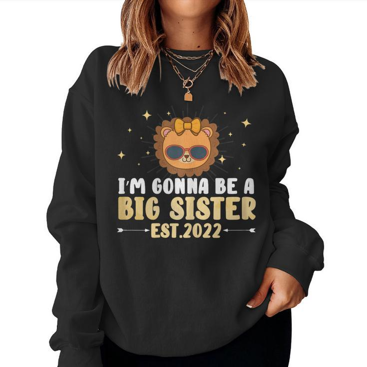 Become Big Sister 2022 Big Sister Women Sweatshirt