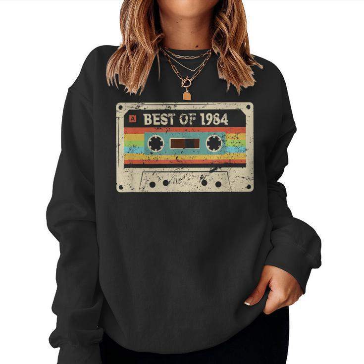 Best 1984 Vintage 40 Year Old Bday 40Th Birthday Women Sweatshirt