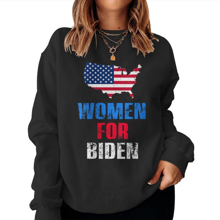 For Biden 2024 Women Sweatshirt