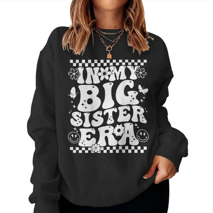 In My Big Sister Era Pregnancy Announcement Women Sweatshirt
