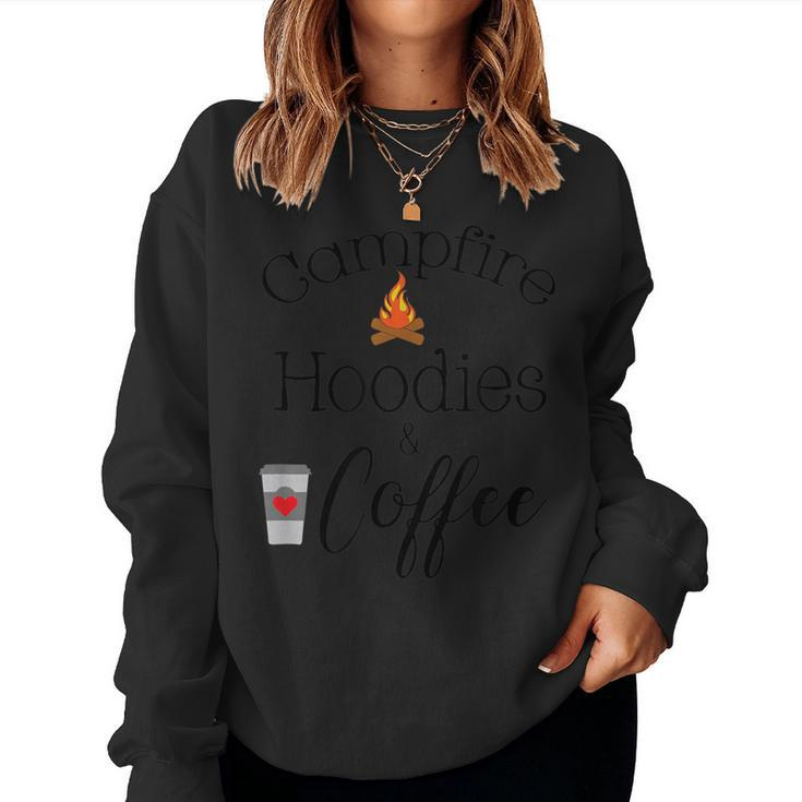 Campfire S And Coffee Women Sweatshirt
