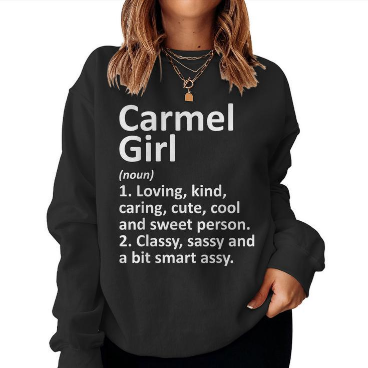 Carmel Girl In Indiana City Home Roots Women Sweatshirt