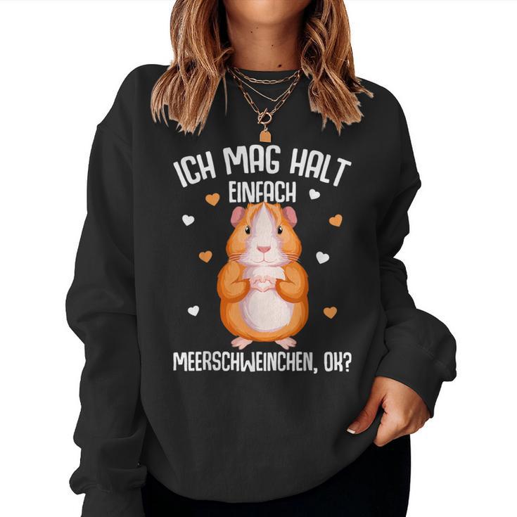 Children's Girls' Ich Mag Halt Guinea Pig Sweatshirt Frauen