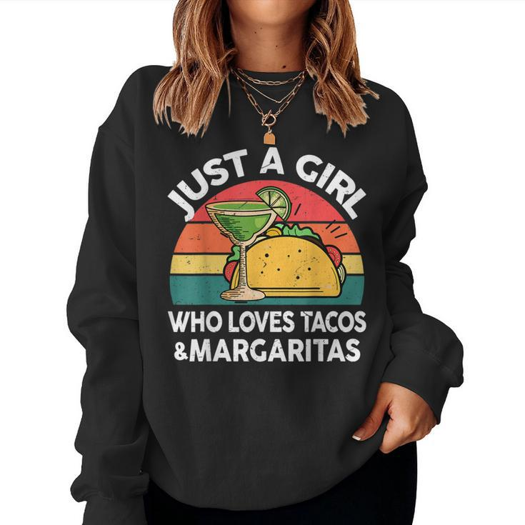 Cinco De Mayo Girl Love Tacos Margaritas Mexican Women Women Sweatshirt