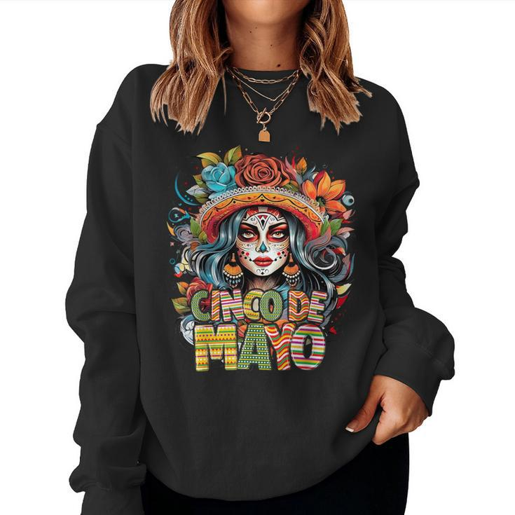 Cinco De Mayo Girl Mexican Fiesta 5 De Mayo Women Sweatshirt