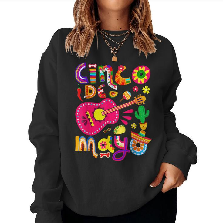 Cinco De Mayo Mexican Fiesta 5 De Mayo Girls Women Sweatshirt