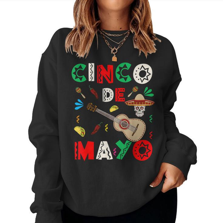 Cinco De Mayo Squad Mexican Fiesta Sombrero Men Women Sweatshirt