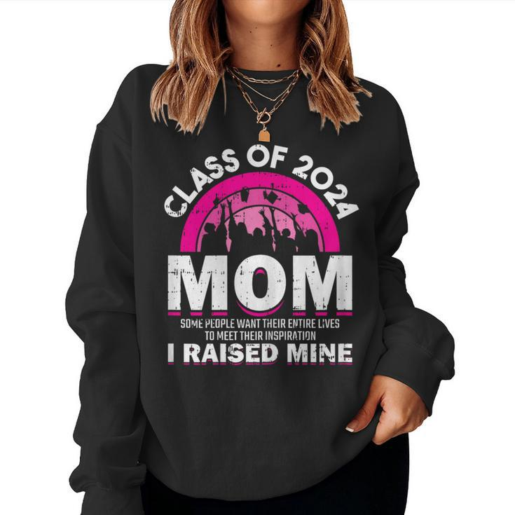 Class Of 2024 Mom Graduation Family Mama Graduate Women Women Sweatshirt