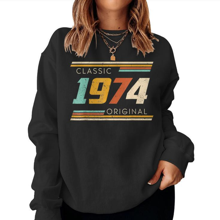 Classic 1974 Original For T Women Sweatshirt