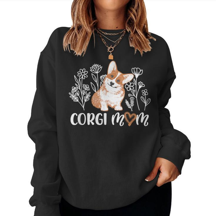 Corgi Dog Love Corgi Mom Mum Women Women Sweatshirt