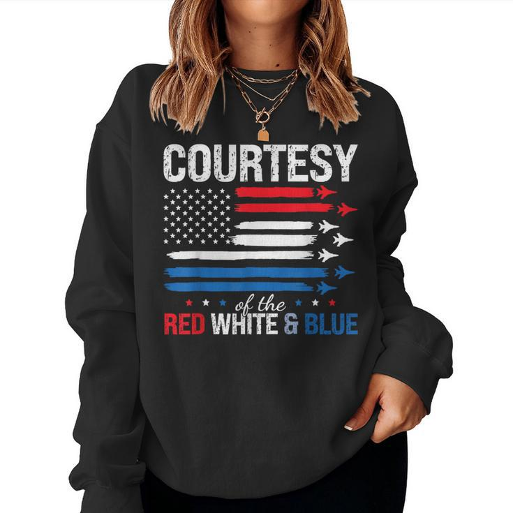 Courtesy Of The Usa Red White And Blue 4Th Of July Men Women Sweatshirt