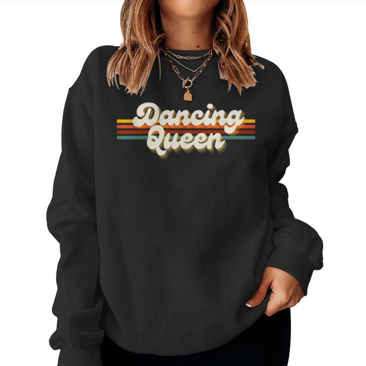 Dancing Queen Disco 70S 80S Vintage Women Sweatshirt