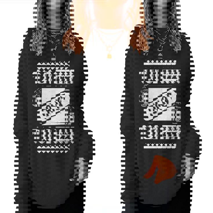 Dos Cervezas O No Dos Cervezas Beer Lover Sudadera Mujer