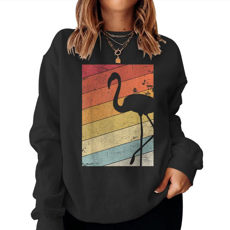 Flamingo Retro Style Women Sweatshirt