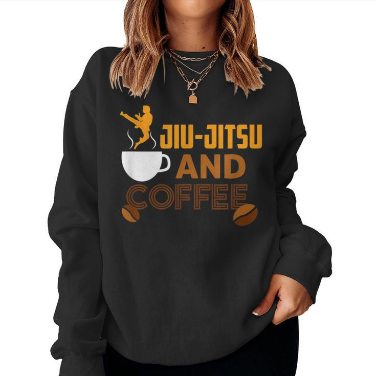 Brazilian Jiu Jitsu And Coffee Bjj Gi Women Women Sweatshirt