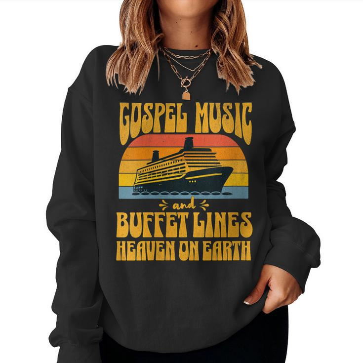 Gospel Music Cruise Christian Cruiser Vacation Apparel Women Sweatshirt