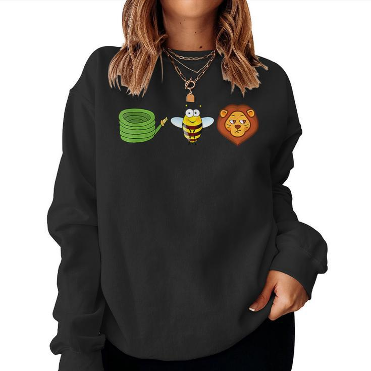 Hose Bee Lion Women Sweatshirt