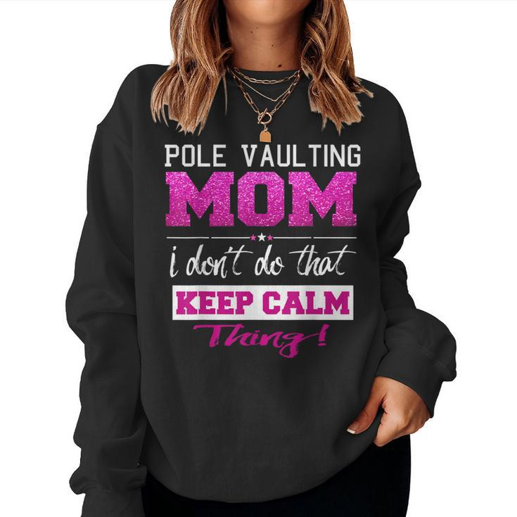 Pole Vaulting Mom T Best Mother Women Sweatshirt