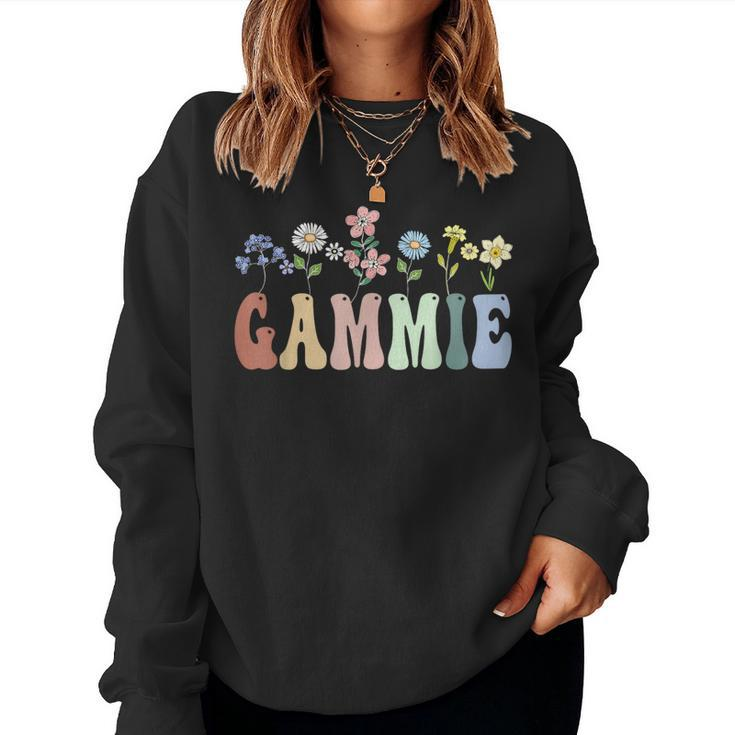 Gammie Wildflower Floral Gammie Women Sweatshirt