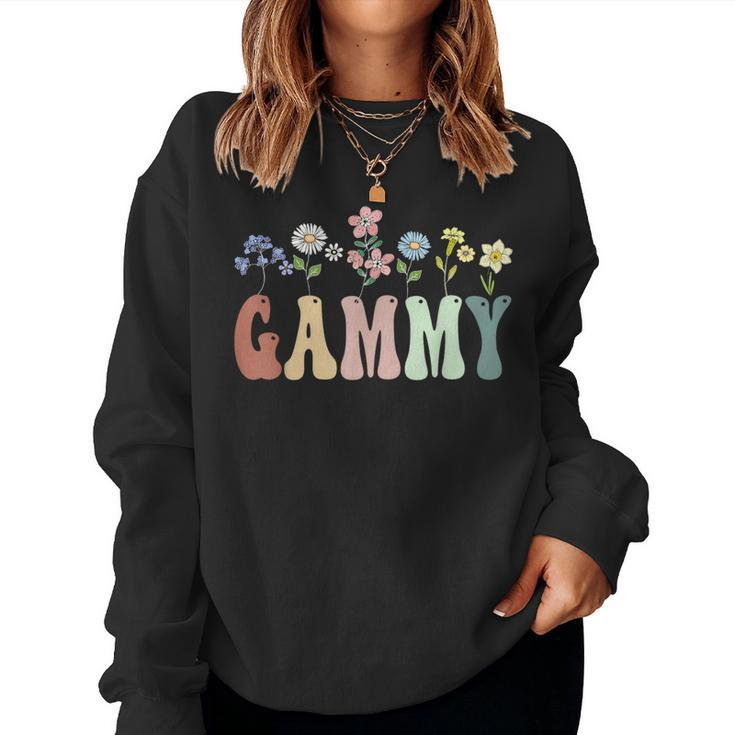 Gammy Wildflower Floral Gammy Women Sweatshirt