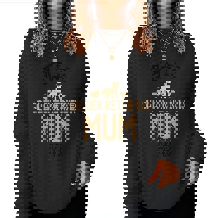 Golden Retriever Lover Best Golden Retriever Mum Ever Sudadera Mujer