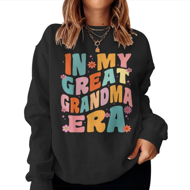In My Grammy Era Baby Announcement Grandma Mother's Day Women Sweatshirt