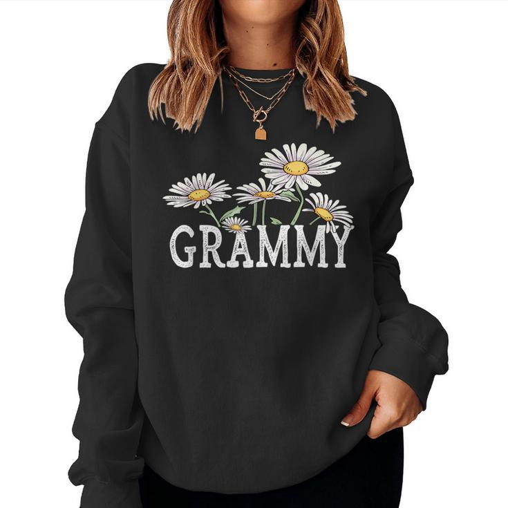 Grammy Floral Chamomile Mother's Day Grammy Women Sweatshirt