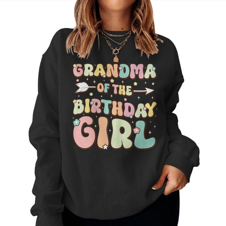 Grandma Of The Birthday Girl Matching Family Birthday Women Sweatshirt