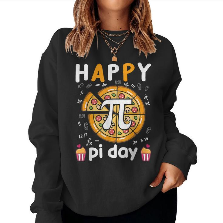 Happy Pi Day Mathematic Math Teacher For Pi Day 314 Women Sweatshirt