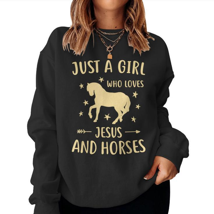 Horse For Girls Ns Horse Lovers Women Sweatshirt