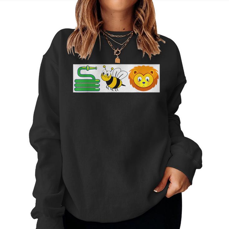 Hose Bee Lion Ho's Be Lying Women Sweatshirt