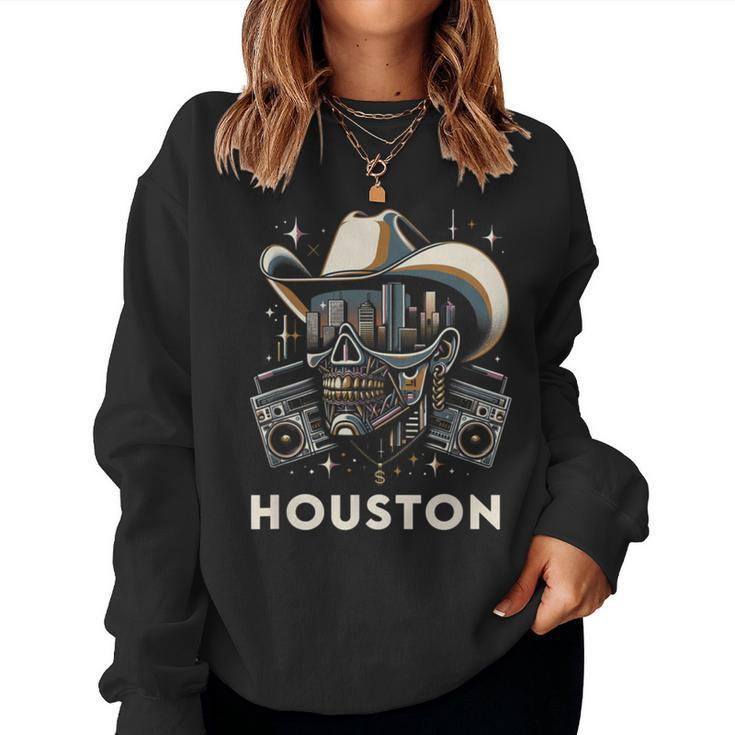 Houston Hip Hop Xs 6Xl Graphic Women Sweatshirt