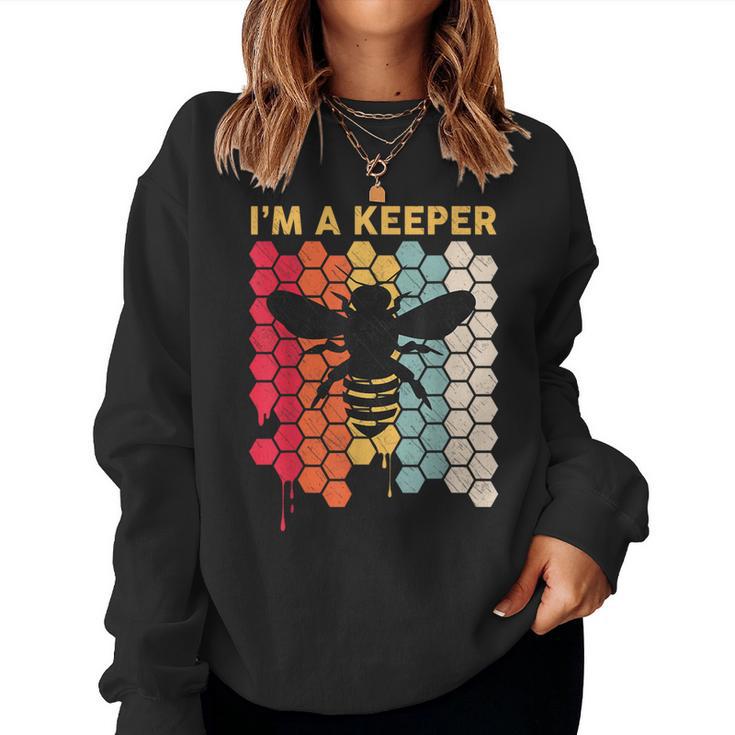 I'm A Bee Keeper Honey Beekeeping Husband Women Sweatshirt