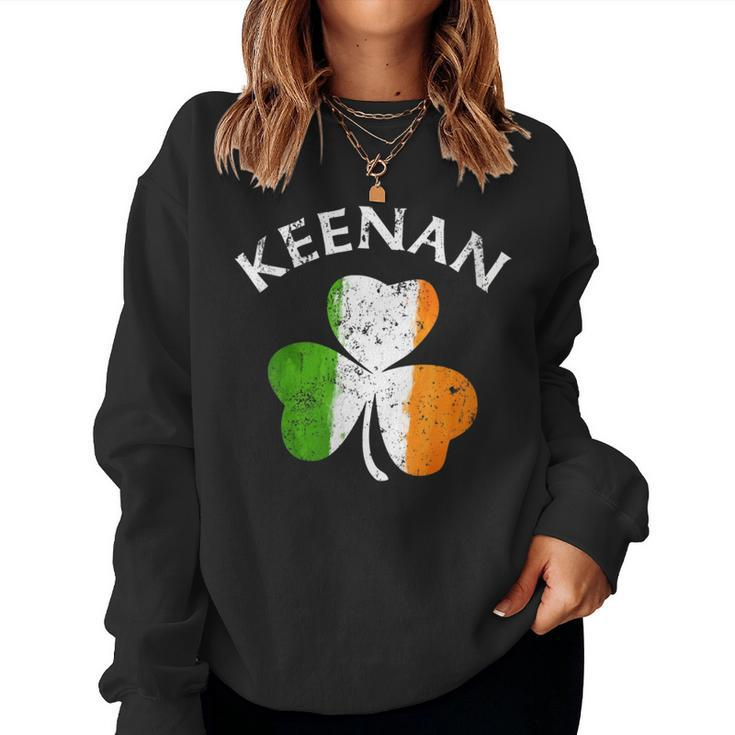 Keenan Irish Family Name Women Sweatshirt